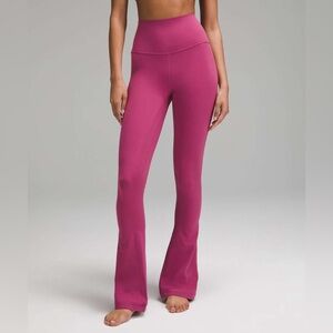 NWT Lululemon Align High-Rise Mini-Flare Pant *Regular‎ Washed Mauve Size 12